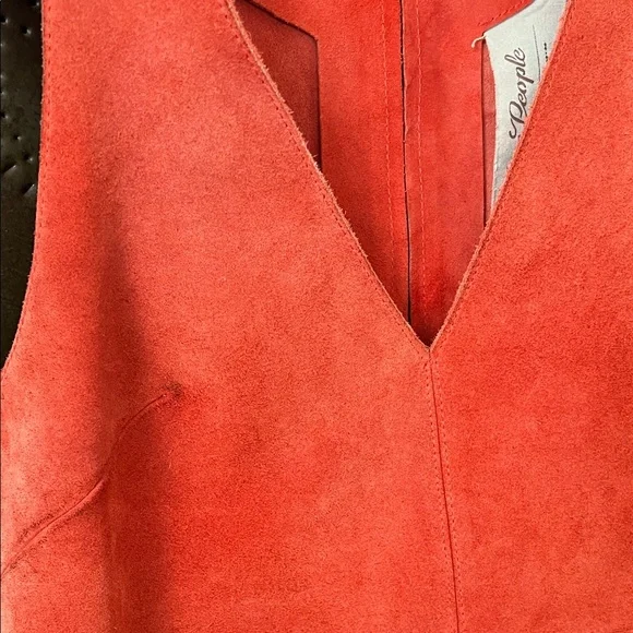 Free People Suede Mini Dress - Picture 6 of 7